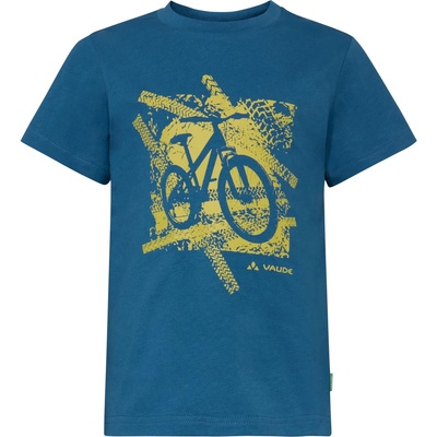 VAUDE Детска тениска Vaude Kid's Lezza T-shirt - Shore Blue - размер 110/116 (EU) (704-1587-2914)