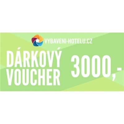 Darčekový poukaz v hodnote 3000 Kč POUK3000