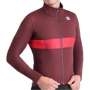 Sportful Мъжко термо яке за колоездене Sportful Neo 2 Softshell Jacket Cycling jacket - Deep Bordeaux Red (051-1303-0111)