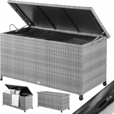 Casaria Ricco 117x53x60cm šedý 108641