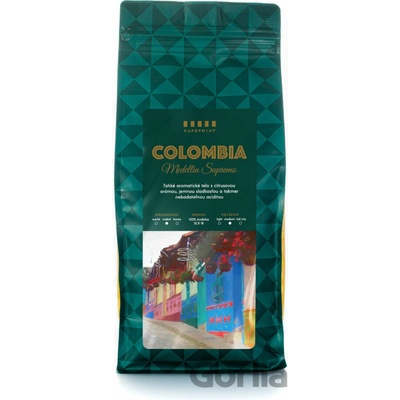 Cafepoint Colombia Supremo 18 zrnková 250 g