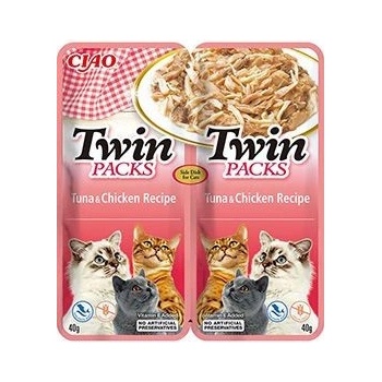 Twin Packs Tuna & Chicken in Broth 80 g