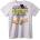 NOONEBRAND Тениска Йордан Наздраве - 2XL, White