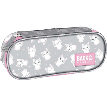 Image 1 of DERFORM Овален ученически несесер Derform BackUp - Kitty (88515)