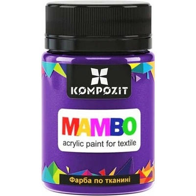 Mambo farba na textil a kožu 50 ml 21 ultramarínovofialová