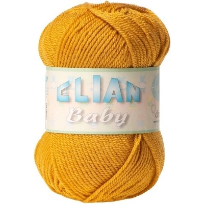 VSV Pletací příze Elian Baby 1636 - žlutá