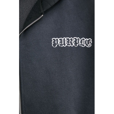 Purple brand Памучен суичър purple brand hwt fleece zip front hoody (p460.hbgw125)