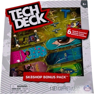 TechDeck Sk8shop bonus pack 6ks Thank You – Zboží Dáma