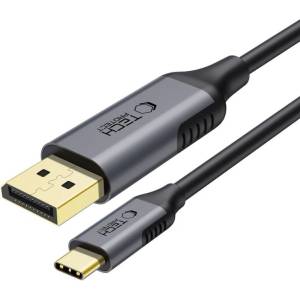 Tech-Protect Кабел Type - C към Displayport 1.4 8K 60HZ 180см. от Tech Protect Ultraboost - Черен (5906302321780)