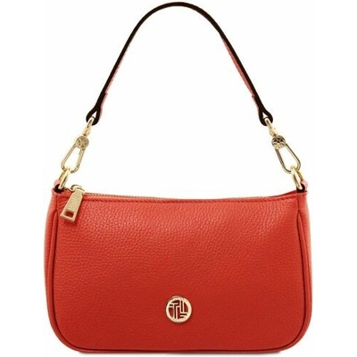 Tuscany Leather Malá kožená kabelka Parfait Coral