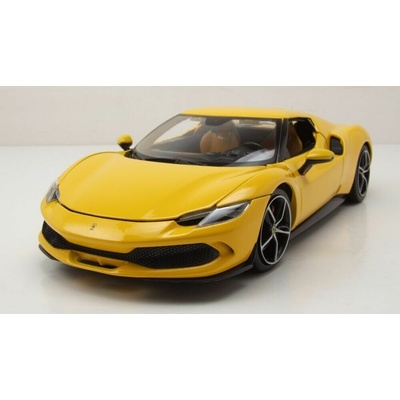 Bburago Ferrari 296 GTB žlutá 1:18