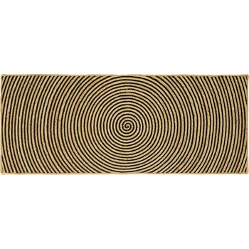 vidaXL Килими за помещение Черно 80 x 200 cm юта (42010736)