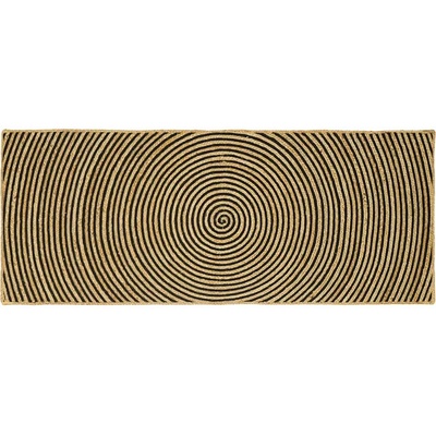 vidaXL Килими за помещение Черно 80 x 200 cm юта (42010736)