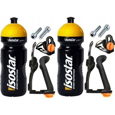 Isostar 2 x 650 ml s košíkem