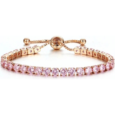 Amparo Miranda Náramok Crystals AM234 ružová