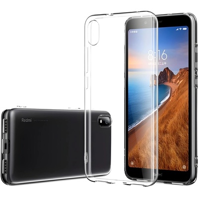 Xiaomi Прозрачен защитен калъф за Xiaomi Redmi 7A - Прозрачен KP10831