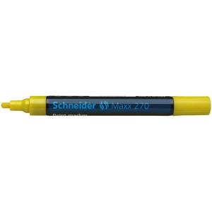 Schneider Лаков маркер, 1-3 мм, SCHNEIDER "Maxx 270", жълт 127005 (127005)