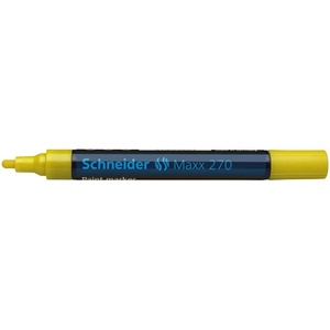 Schneider Лаков маркер, 1-3 мм, SCHNEIDER "Maxx 270", жълт 127005 (127005)
