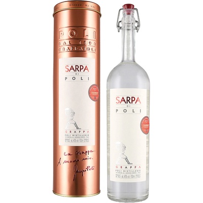 Grappa Sarpa di Poli 40% 0,7 l (tuba)