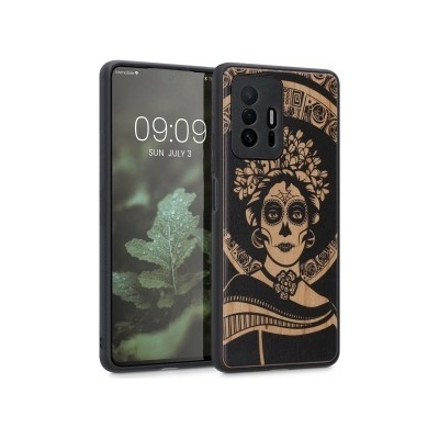 Pouzdro Kwmobile Dřevěné Xiaomi 11T / 11T Pro světle hnědé