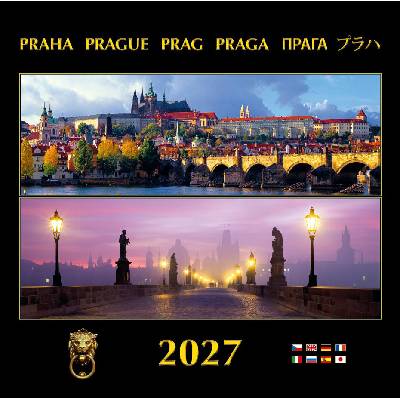 Nástěnný Praha Půlený 2027