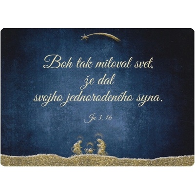 Pohľadnica: Boh tak miloval svet...