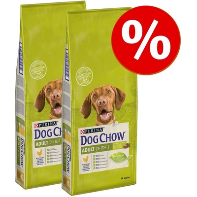Dog Chow Adult Sensitive Salmon & Rice 2 x 14 kg