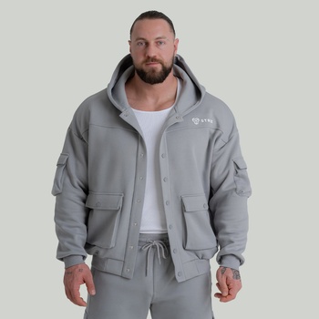 GymBeam STRIX Яке ZOA Relaxed Smoke XXL