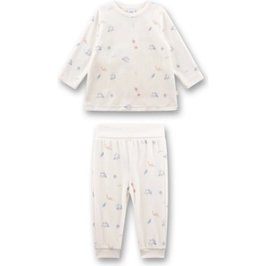 Sanetta Детско ежедневно термо бельо Sanetta Kid's Pyjama Long 222174 Pyjamas - White Pebble - размер 92 (EU) (714-1574-0114)