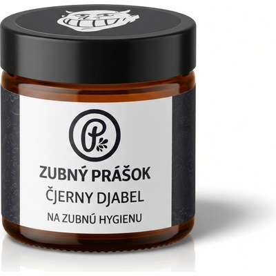 Panakeia Zubný Prášok Čjerny Djabel 60 ml