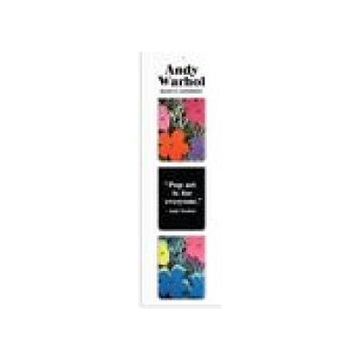 Galison Andy Warhol Flowers Magnetic Bookmarks | Galison