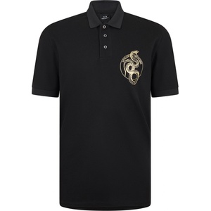 Armani Exchange Блуза с яка Armani Exchange Men's Short Sleeve Polo Shirt - Black - sportihobi - 174,05 лв