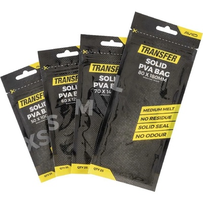 Avid Carp PVA Sáčky Transfer Solid PVA Bag - X-Small 50x100 mm