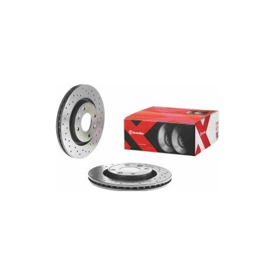 BREMBO Brzdové kotouče XTRA vrtané 09.8695.1X – Sleviste.cz