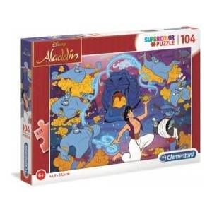 Clementoni Clementoni, SuperColor, Aladyn, Puzzle, Unisex, 6+ years, 104 pcs