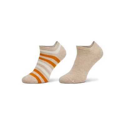 Tommy Hilfiger Комплект 2 чифта къси чорапи мъжки 382000001 Бежов (382000001)