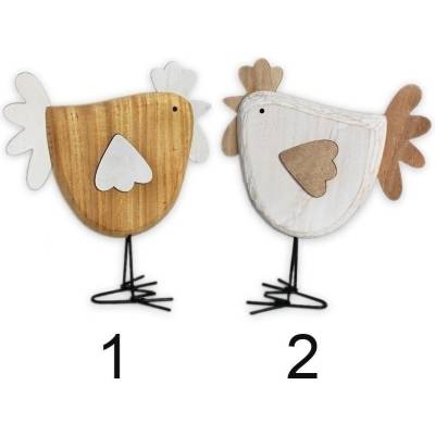 Slepička dřevo 16cm mix