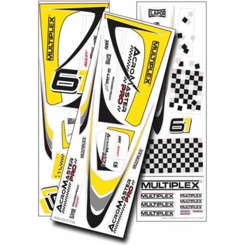 Acromaster PRO polepy žluto-stříbrné