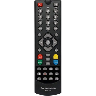 GENERAL FERGUSON ARIVA T265 DVB-T2, RCU 101 - съвместимо дистанционно управление на марката General (ARIVA T265 DVB-T2, RCU 101)