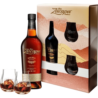 Zacapa Centenario Solera Gran Reserva 40% 0,7 l (dárkové balení 2 sklenice)