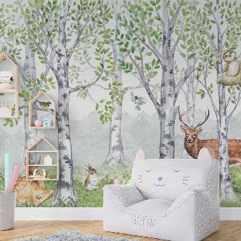 Image 1 of Decono Детски Фототапет Горски Приятели