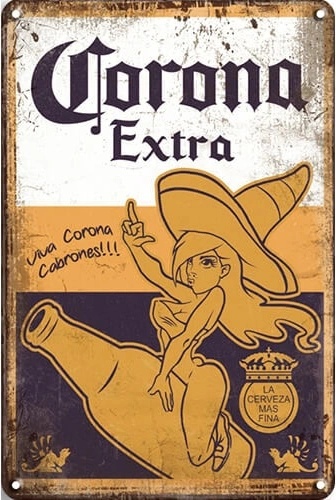Ceduľa Corona Extra