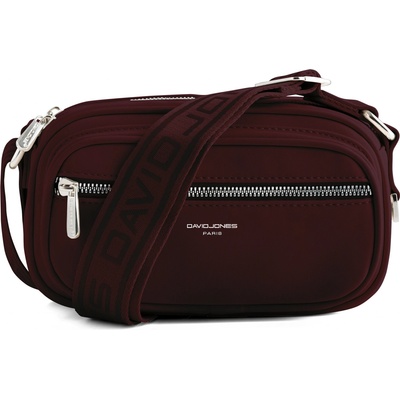 David Jones dámská crossbody kabelka CM6907A Bordeaux