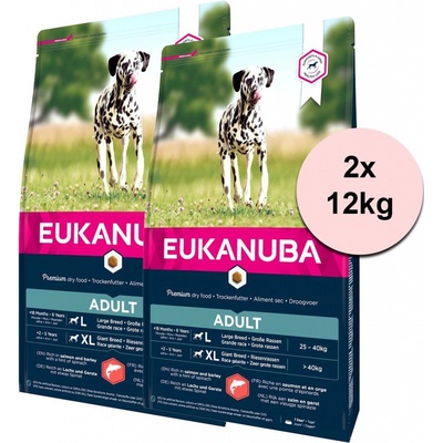 Eukanuba Adult Salmon 2 x 12 kg