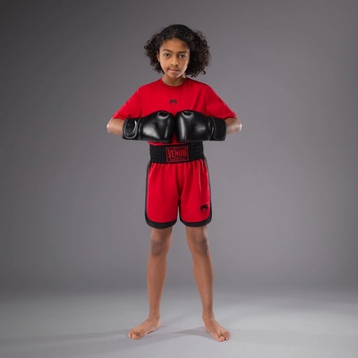 boxerské šortky Venum Classic červené Cherry Red