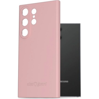 AlzaGuard Matte TPU Case Samsung Galaxy S24 Ultra ružové