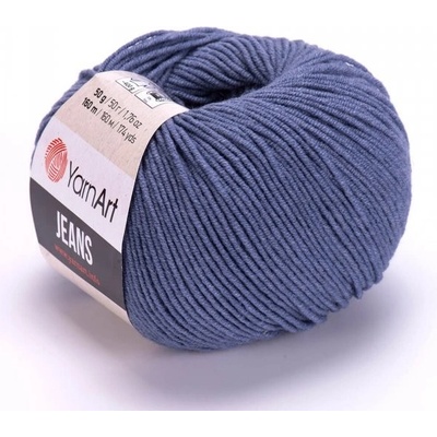 YarnArt Jeans 68 modrošedá