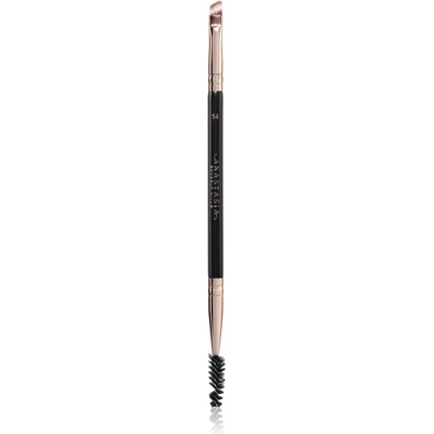 Anastasia Beverly Hills Brush 14 Duo Brow скосена четка за вежди