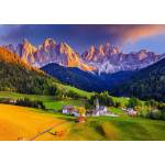 Enjoy - Puzzle Church in Dolomites Mountains, Italy 1000 - 1 000 piese