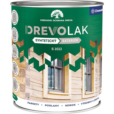 Drevolak S 1012 syntetický lak 10 l bezfarebný